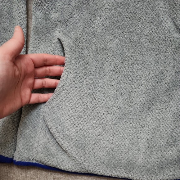 Patagonia Re-tool Snap-T Pullover Fleece Jacket Coat Womens M Gray - Picture 2 of 8